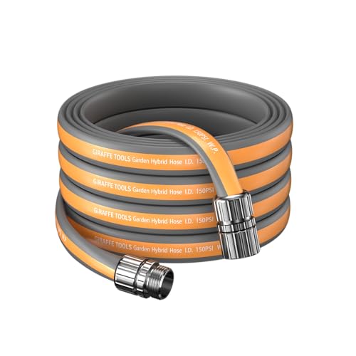 50FT Garden Hose Lay Flat Lightweight Flexible Water Hose