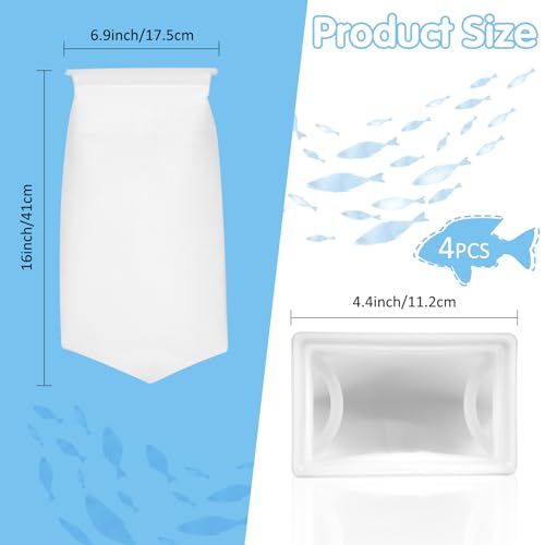 7 Inch Rectangle Filter Sock (4 Count)