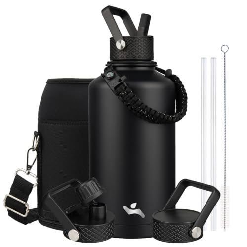 87 oz Insulated Stainless Steel Water Bottle Jug with Handle
