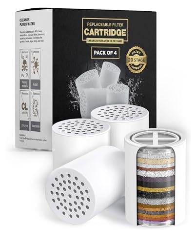 20 Stage Replacement Premium Filter Cartridge 4 (4 Count)