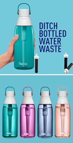 NRP 6 pack Bottle Water Filter Replacement for Brita BB06 Stainless Steel and Plastic Bottles (6 Count)
