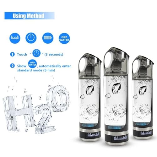 Portable Hydrogen Rich Water Bottle