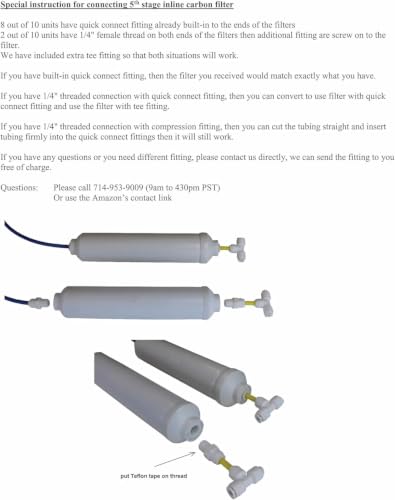 Compatible APEC Ultimate Complete 5 stage high capacity filter set for model ROES