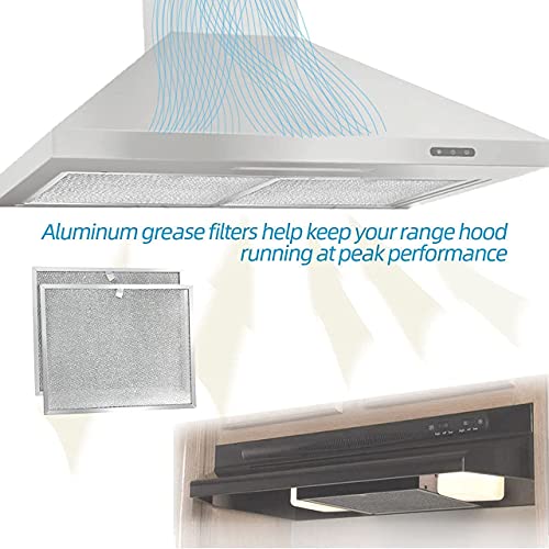 BPS1FA30 Range Hood Filter Replace 99010299 For Broan NuTone (2 Count)