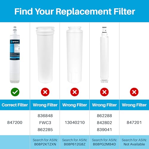 SP FP847 Water Filter Compatible w (3 Count)