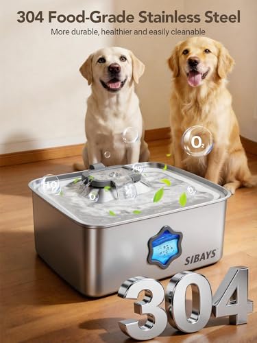 4Gal 15L Dog Water Fountain