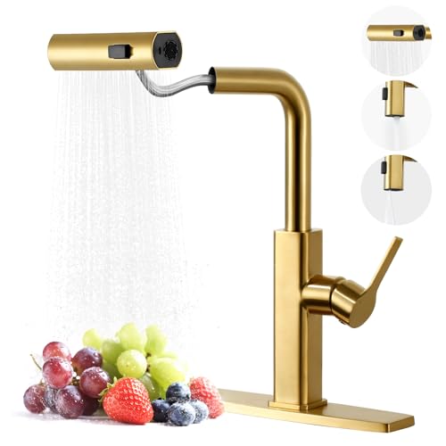Kitchen Faucet with Pull Down Sprayer