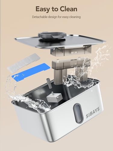 4Gal 15L Dog Water Fountain for Large Dogs