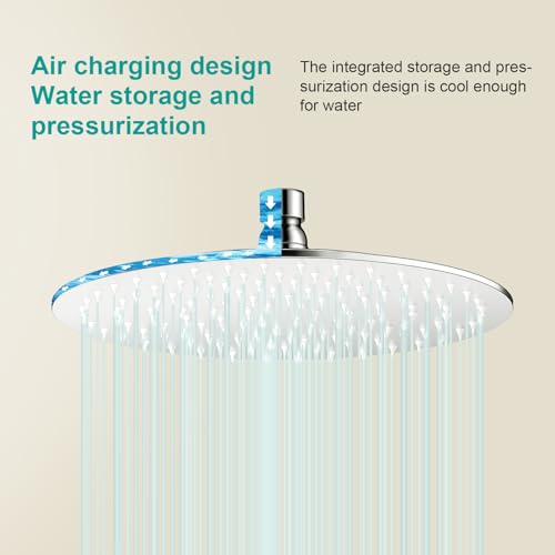 All Metal Rain Shower Head