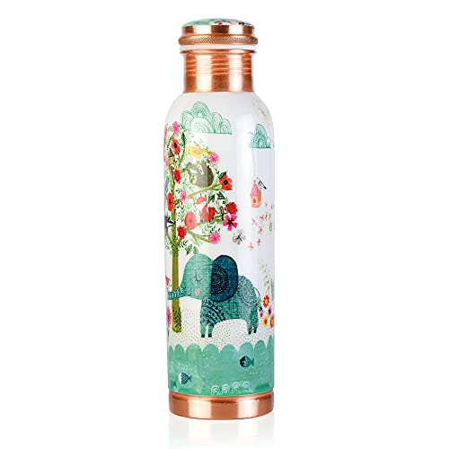 Hammered Copper Water Bottle
