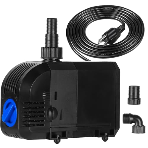 Submersible Water Pump 520GPH Aquarium Pump w