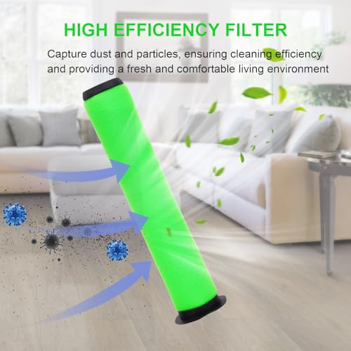 Vacuum Filter Compatible with Bissell AirRam Stick Vacuum Cleaner (5 Count)