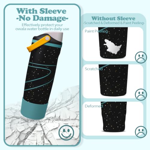 Silicone Boot for Owala 30oz & 40oz FreeSip Sway Bottles & Tumblers