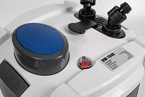 HW 704B 525GPH Canister Filter with Meida Kits
