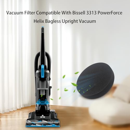 Replacement Filter Compatible with Bissell 3313 PowerForce Helix Bagless Upright Vacuum