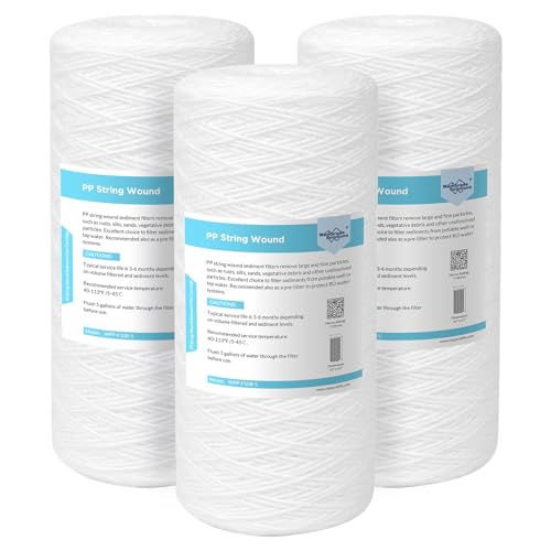 String Wound Whole House Water Filter Replacement (3 Count)