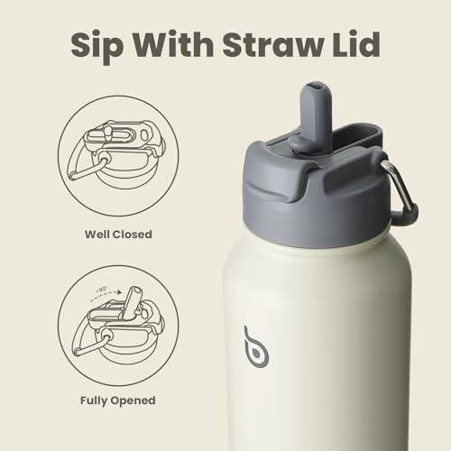 32oz Insulated Water Bottle with Pill Box