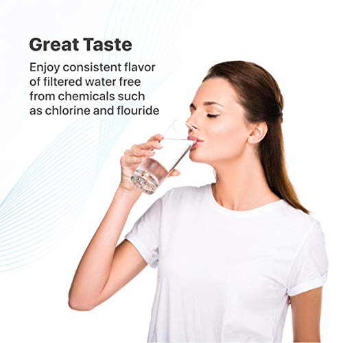 RF28JBEDBSG AA Replacement for Samsung Refrigerator Water Filter Compatible with Samsung RF28JBEDBSG (2 Count)
