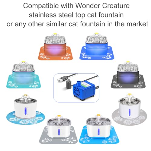 Cat Water Fountain Replacement Pump USB Quiet Motor