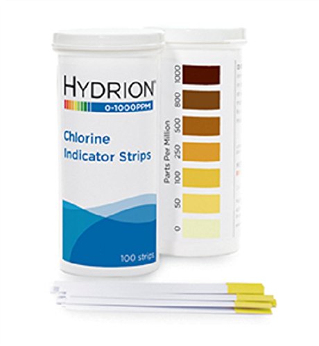 Professional Hydrion Chlorine Test Strips CH