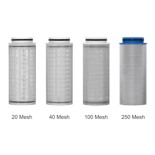 3 Pack Water Pump Strainer with 100 Mesh Stainless Steel Filter Screen