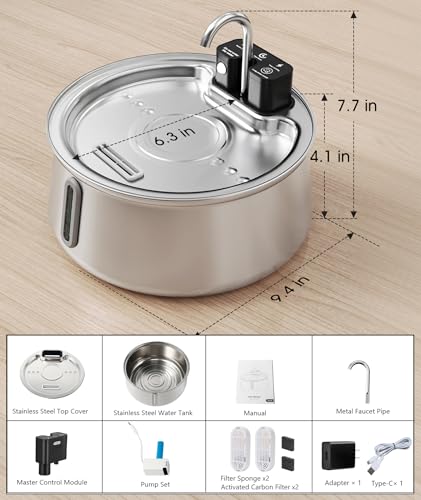 Cordless Cat Water Fountain