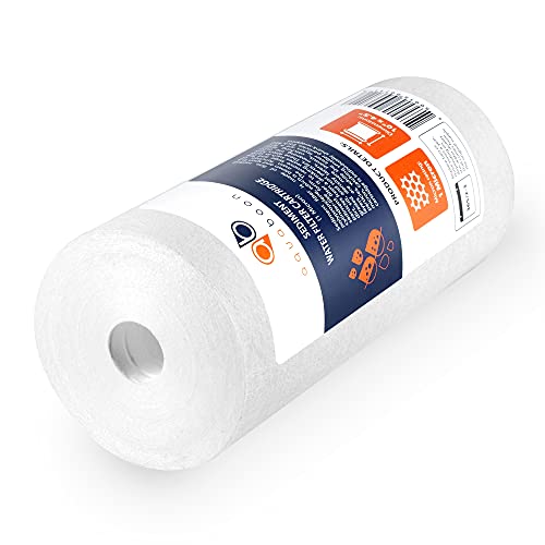 Whole House 1 Micron Water Filter 10 x 4.5 Against Sediment Water Filter Cartridge Replacement Compatible with DGD (4 Count)