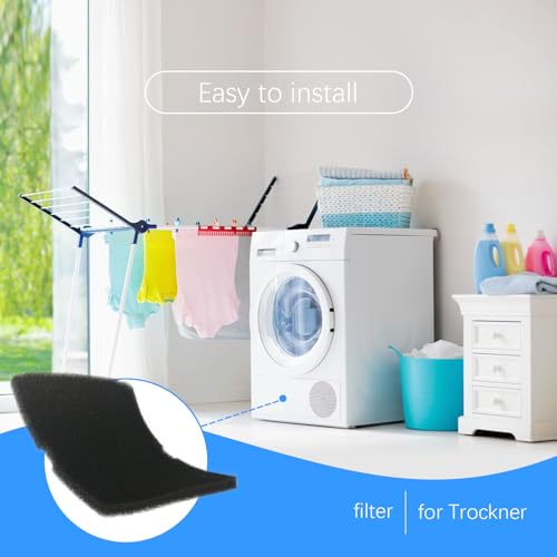 3pcs Dryer Filters 2964840100 for Beko Grundig Elektra Bregenz Blomberg DSX83410W DE8635RX Tumble Dryer Heat Pump Dryer ponge Foam Filter Spare Parts