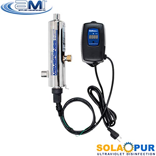 Solapur Ultraviolet Water Purifier UV Sterilizer Filter for Point of Use Drinking Water Purification