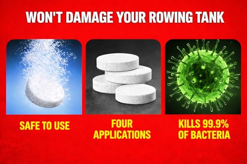 Rowing Machine Water Cleaning Tablets (4 Count)