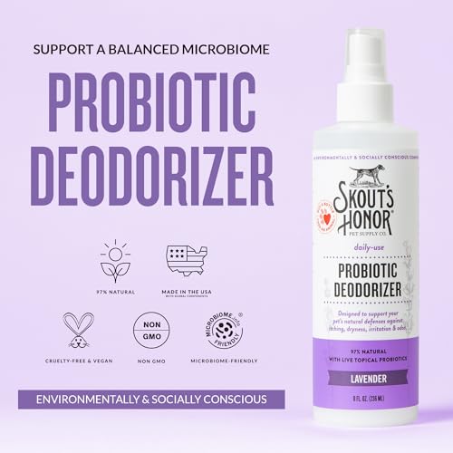 Probiotic Dog Deodorizing Spray (2 Count)
