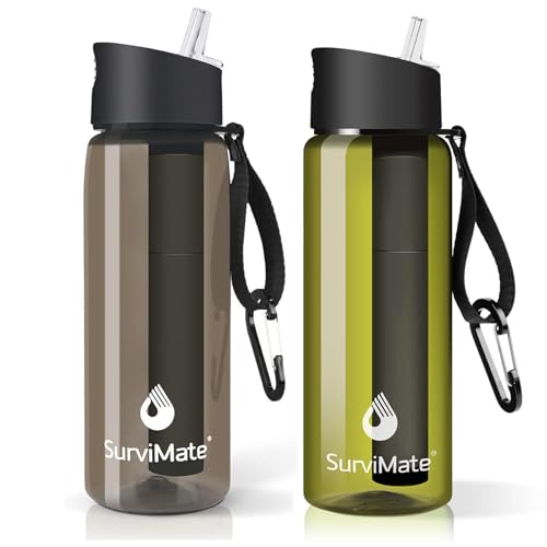 Purified Water Bottle for Camping (2 Count)