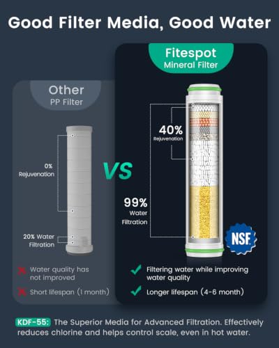 Filtered Shower Head with Handheld 3PCS Filters ShowerHead