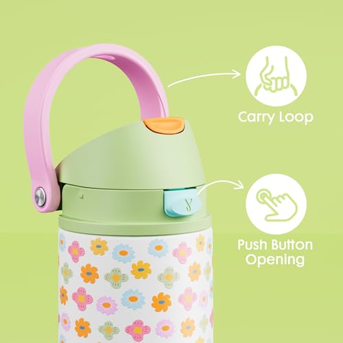 18 oz Kids Water Bottle for School