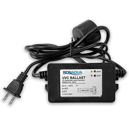 100 120V 25W Electronic Ballast for 6 GPM UV Water Sterilizer with Four Prong Connection to Lamp and Green