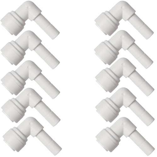 Water Pipe Stem Elbow Connector for 1 (10 Count)
