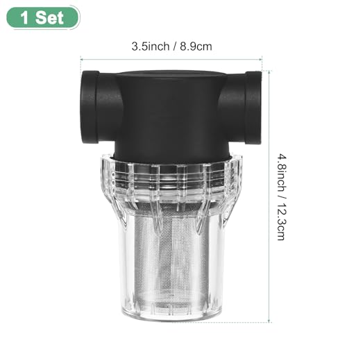 Water Pump Strainer with 40 Mesh Stainless Steel Filter Screen