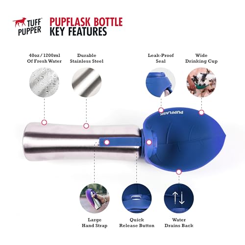 PupFlask Large Dog Water Bottle