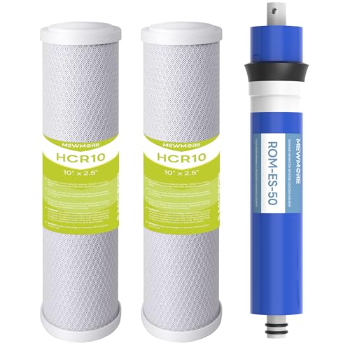 FX12P, FX12M, TFM-24 RO Water Filter Set Fit for GE GXRM10RBL GXRM10G
