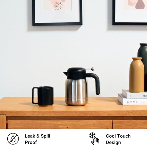 Aura Thermal Coffee Carafe Tea Pot for Keeping Hot & Iced Cold
