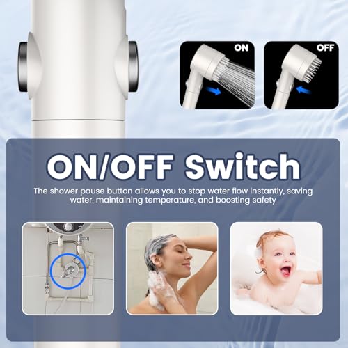 Filtered Shower Head with Handheld