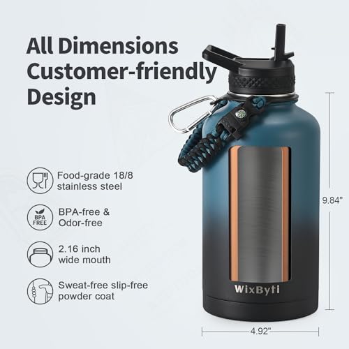 64oz Insulated Water Bottle