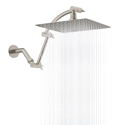 All Metal 10'' Rain Shower Head
