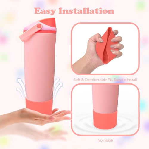 Silicone Boot for Owala 30oz & 40oz FreeSip Sway Bottles & Tumblers