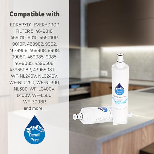 3 Pack Replacement for Kenmore 9902 Refrigerator Water Filter (3 Count)