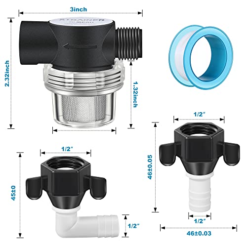 1 2 Inch RV Pump Strainer