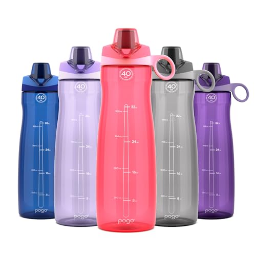 BPA Free Plastic Water Bottle with Chug Lid