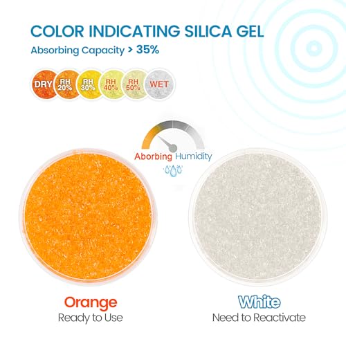 30 Gram 5 Packs Silica Gel Desiccant Canister