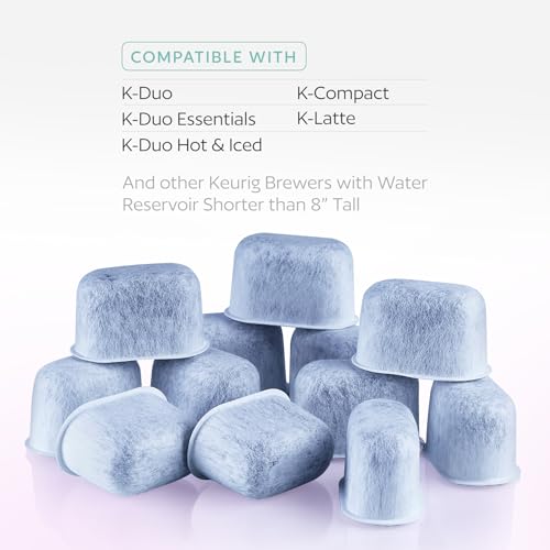 Water Filter Holder and 12 Water Filters for Keurig K (13 Count)