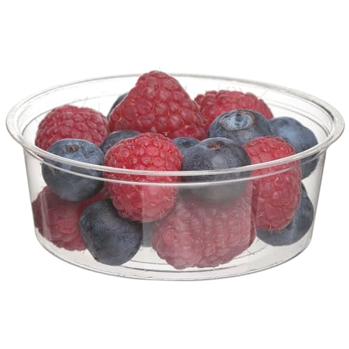 Compostable Clear PLA Plastic 2oz Portion Cups (2000 Count)